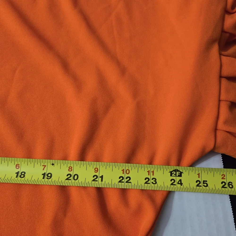 EKaliy Vibrant Orange Top - Picture 7 of 10